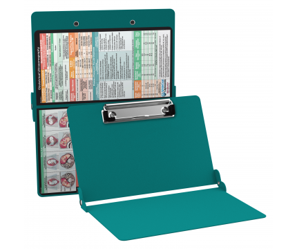 WhiteCoat Clipboard® - Teal OB Ultrasonography Edition
